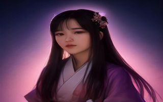 与僧侣相交色欲之夜配角老僧图：年迈僧侣坐于蒲团上闭目诵经，烛光映照出平静而睿智的面容，寺院香火气息弥漫